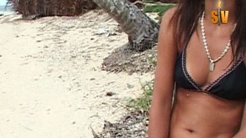El sensual baño de Mireia