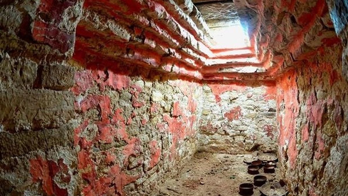 Tumba de uno de los primeros gobernantes mayas