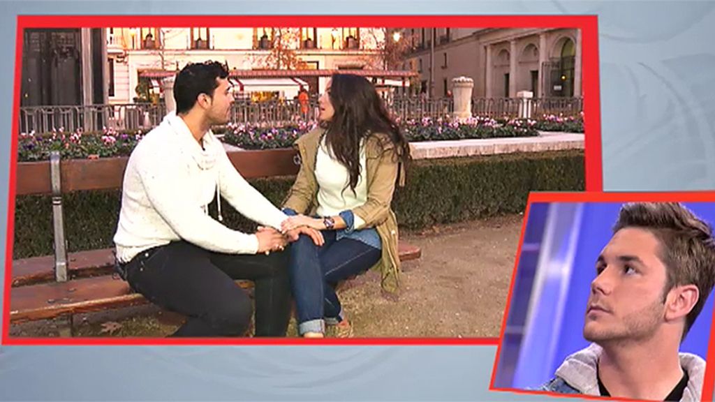 Samira se despide de Javier con un beso