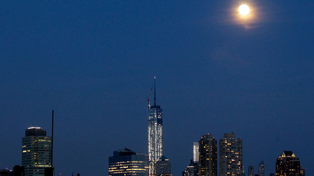 'Superluna' en Manhattan