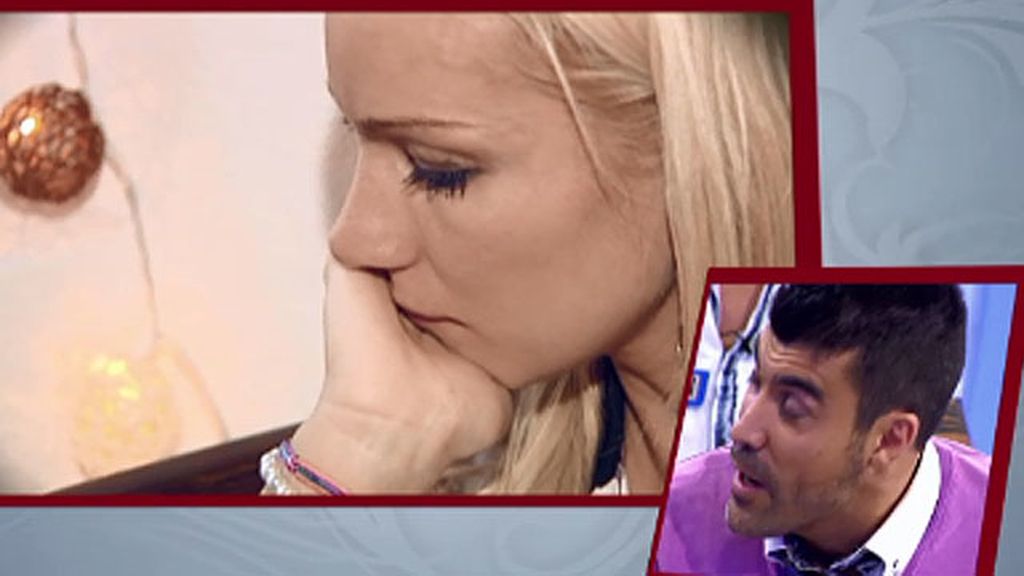 Belén aparece llorando en la cita de Fran