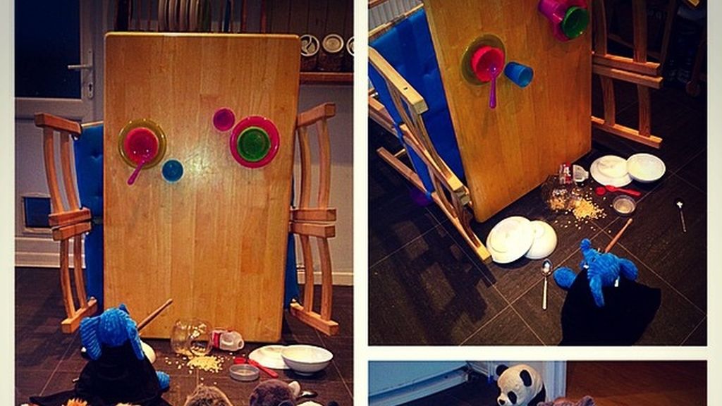 Crea espectaculares desayunos con peluches para el disfrute de sus hijos adoptivos