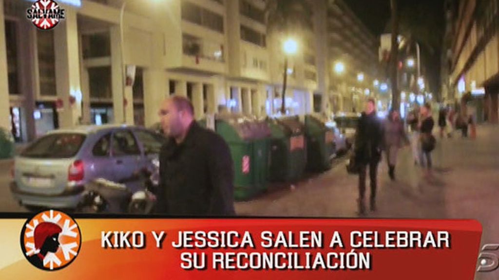 Juntos, aunque sin muestras de cariño