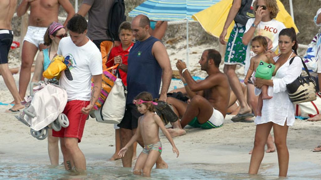 Fernando Torres, vacaciones familiares en Ibiza