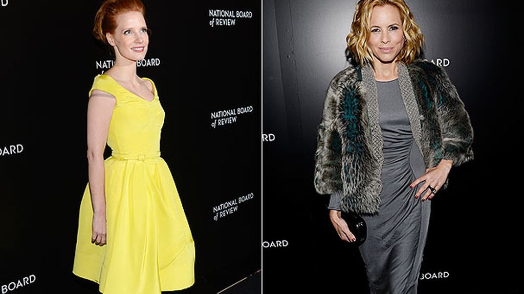 Jessica Chastain y Maria Bello