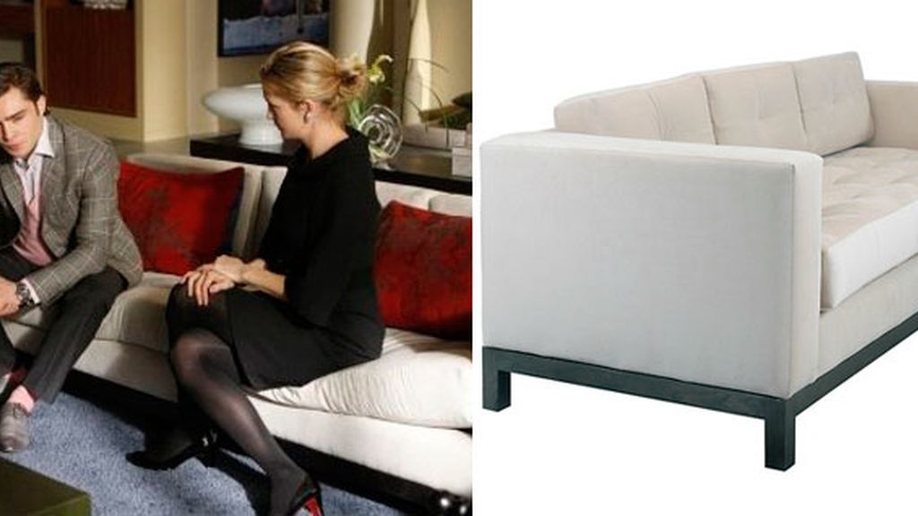 La butaca de Lily, la cama de Serena y las sillas de Blair...