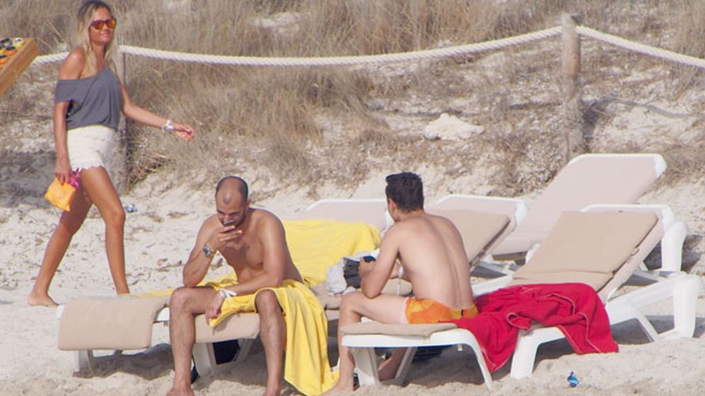 El disfruta de unos días de vacaciones en Formentera