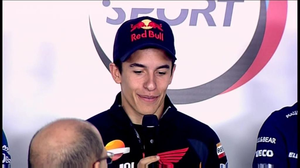 Los pilotos españoles de MotoGP en la presentación de la temporada