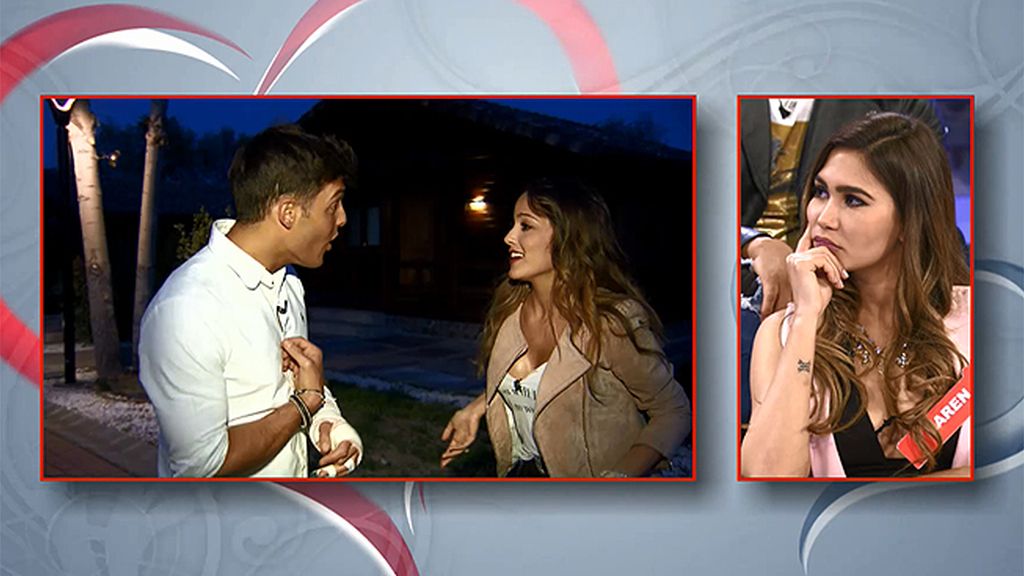 Reproches, besos y desconfianza