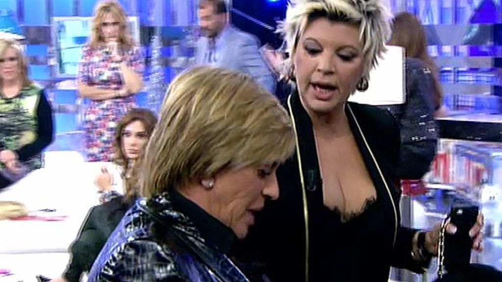 La colaboradora de 'Sálvame' estalla tras un comentario de Jesús Mariñas
