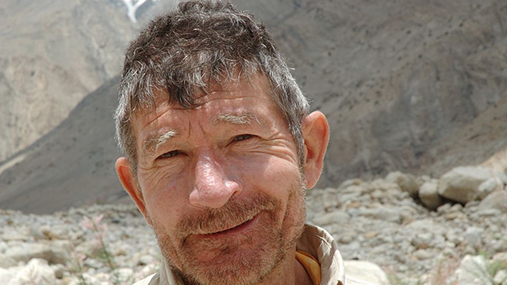 El gran alpinista Carlos Soria