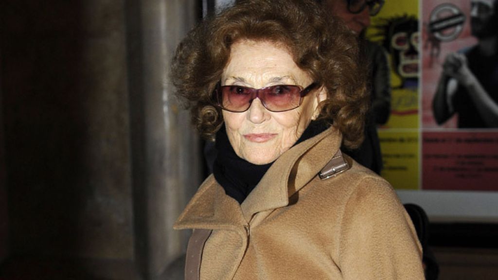 Los famosos dan su último adiós a Amparo Rivelles