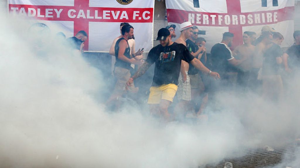 Nuevos enfrentamientos entre aficionados ingleses en la ciudad de Marsella