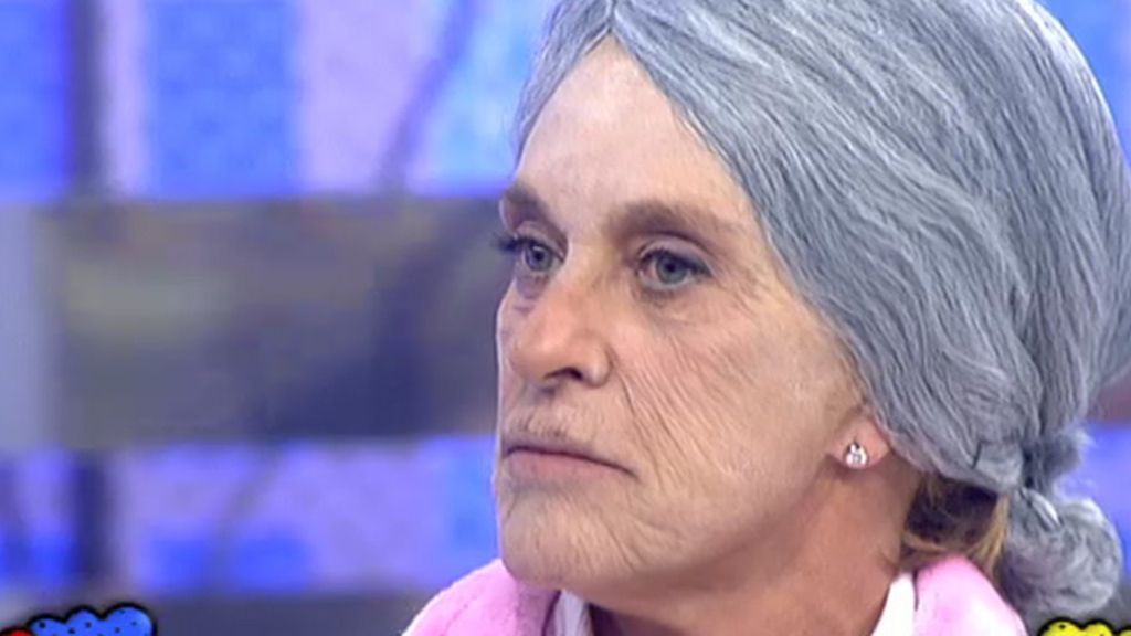 El plató de 'Sálvame' se convierte en un geriátrico