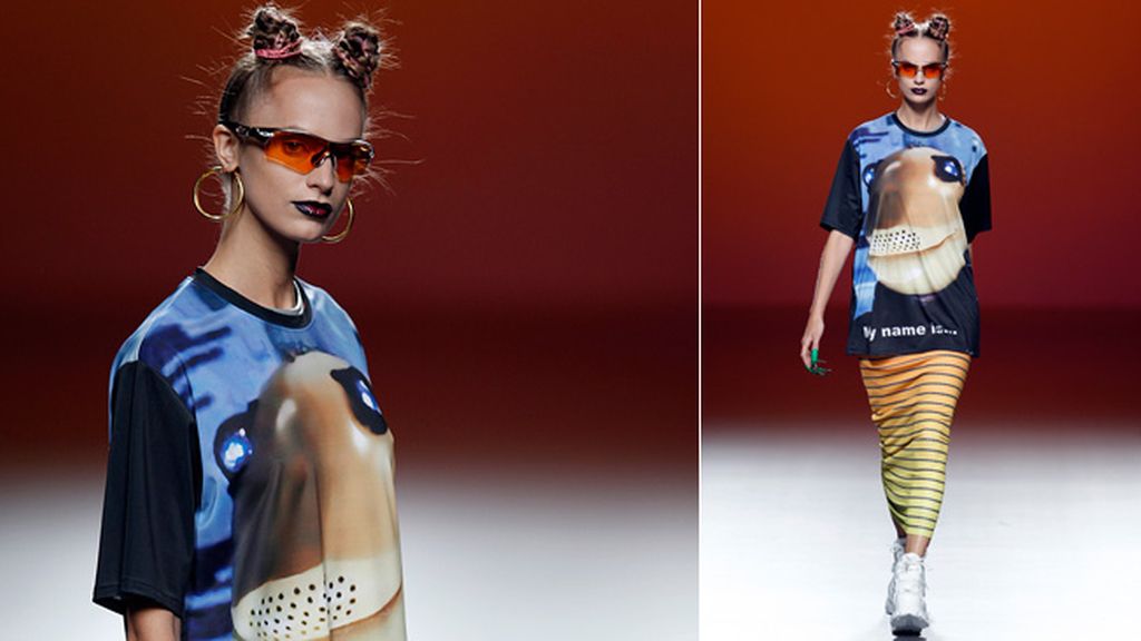 La diseñadora se rinde al 'look tokiota'