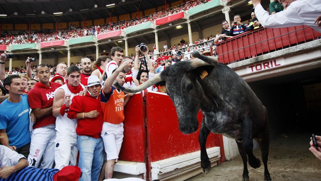 Último encierro de Sanfermines 2012