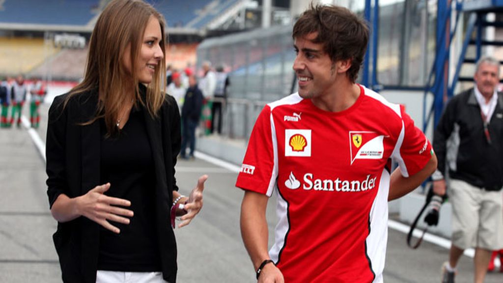 Fernando Alonso se deja ver con una modelo rusa de 22 años