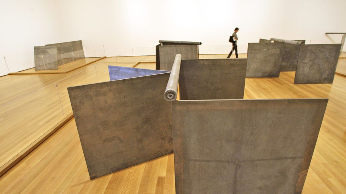 Obra del artista estadounidense Richard Serra