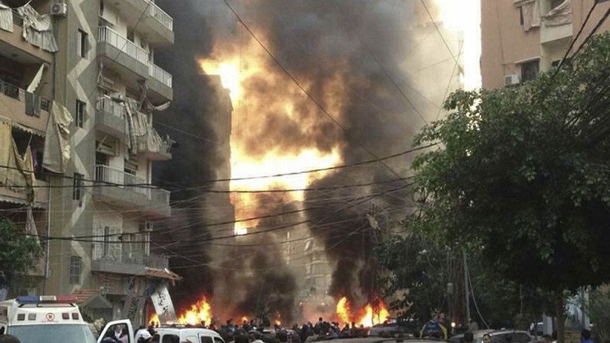 Atentado con coche bomba en Beirut