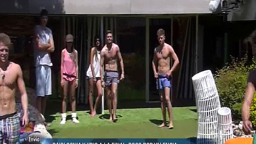 Sonia es la única que no ha disfrutado del sol