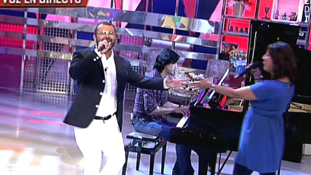 ¡¡¡¡Pantoja felicita a Jorge Javier!!!!