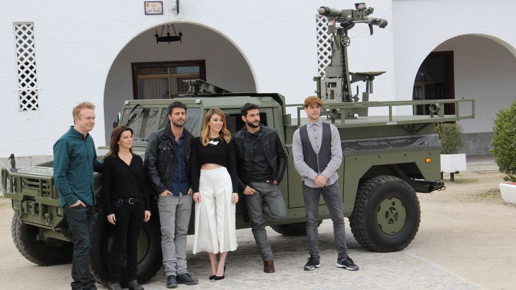 Las fotos de la rueda de prensa de 'Los Nuestros'