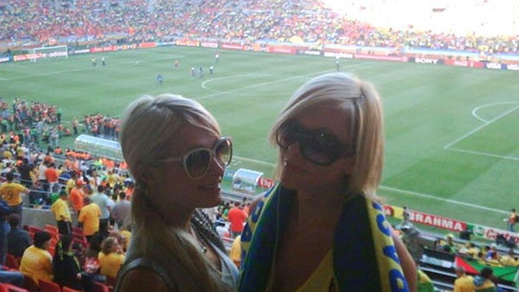 Famosos con la vuvuzela en el Mundial