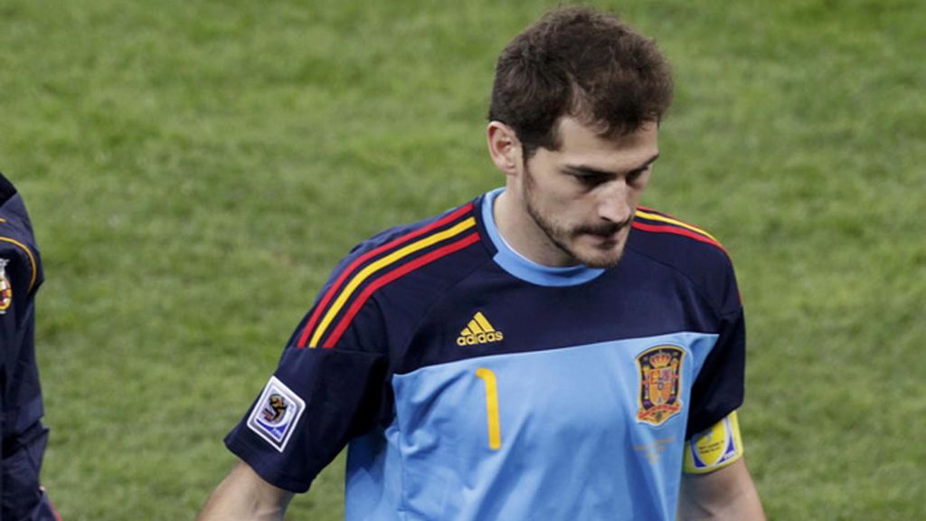Casillas, decepcionado