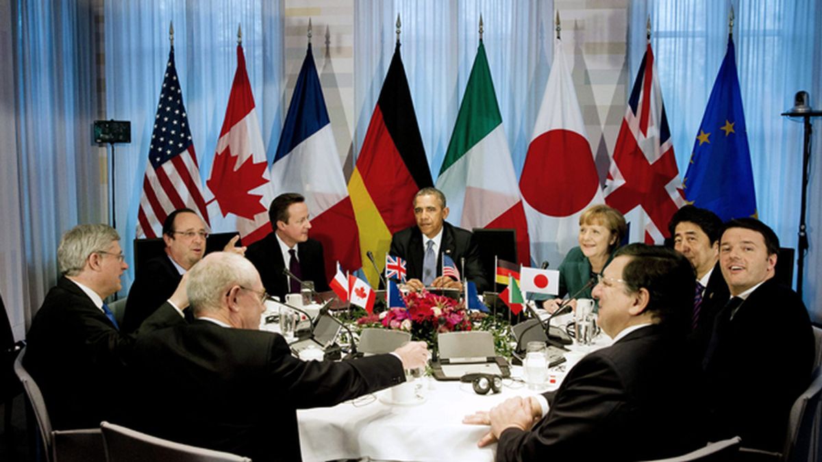Reunión del G-7 y la Unión Europea
