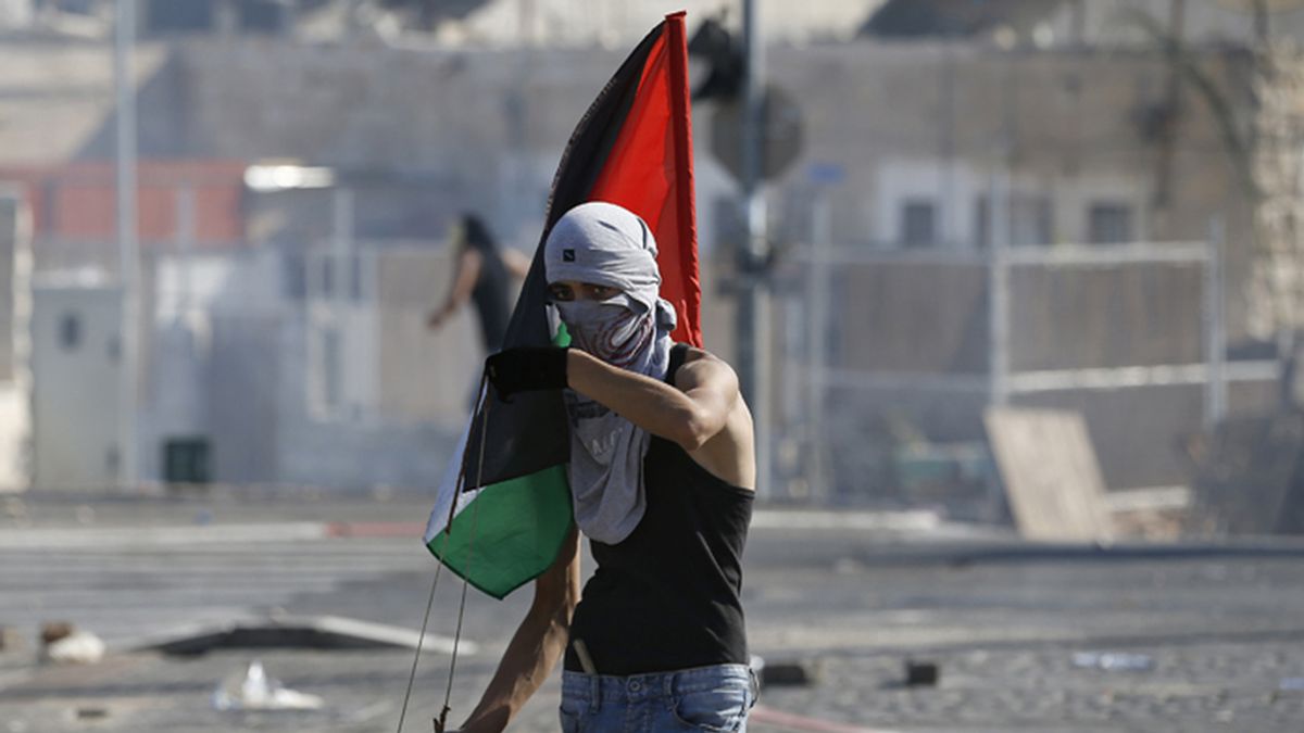 Protestas palestinas en Gaza en el primer viernes de Ramadán