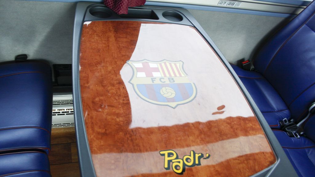 El flamante nuevo autobús del Barça