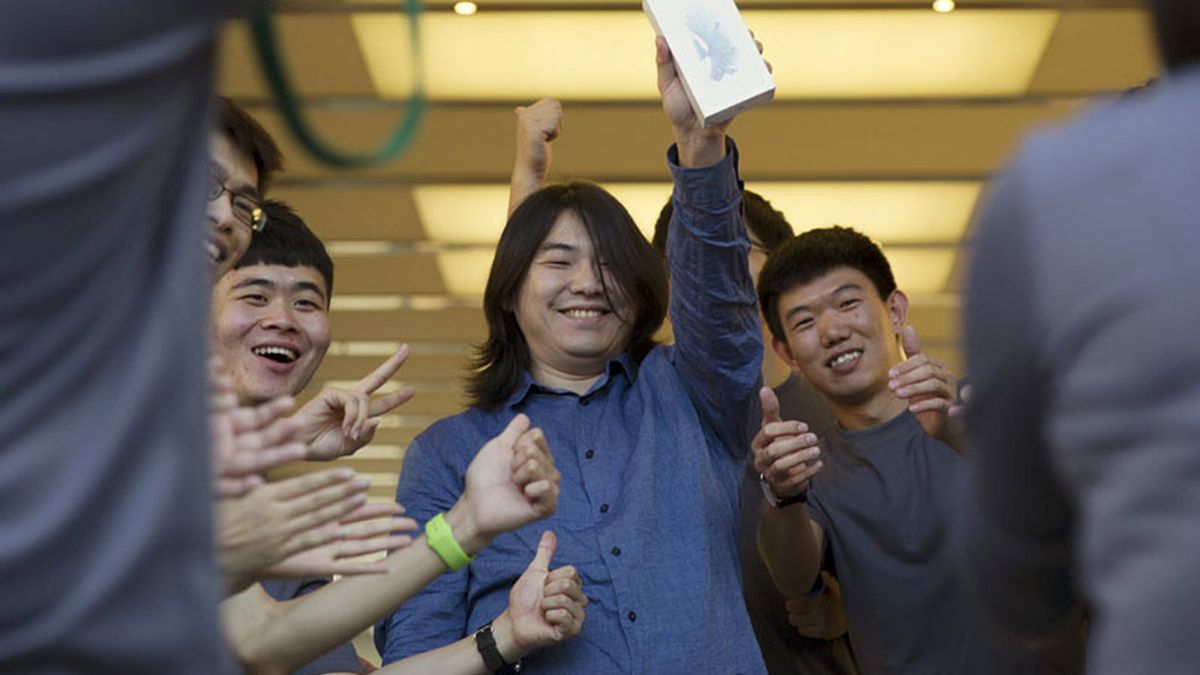 El primer usuario chino en comprar el iPhone 6s
