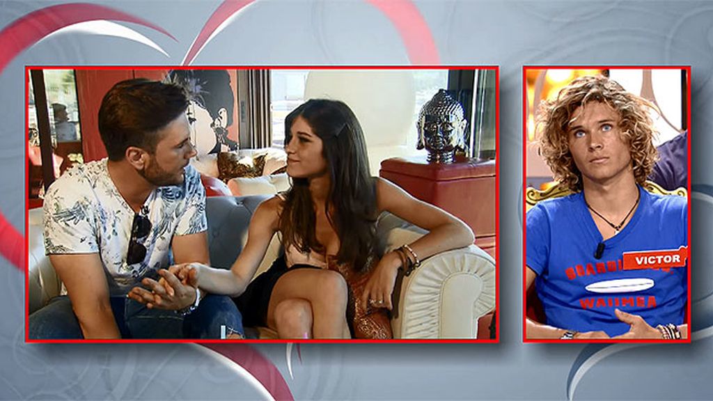 Adrián quiso besarla pero no pudo ser...