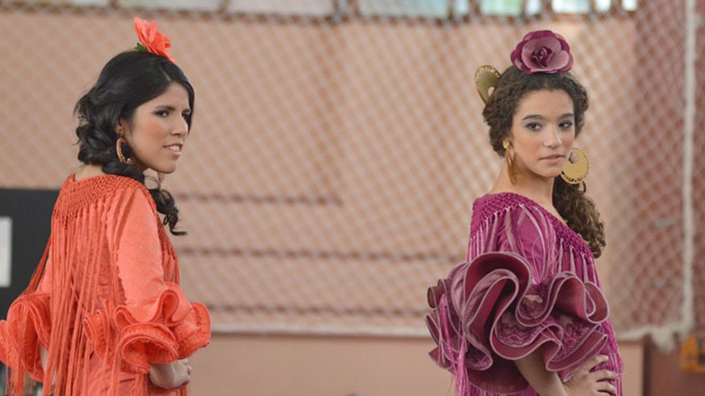 Chabelita, ya en edad laboral, elige la pasarela