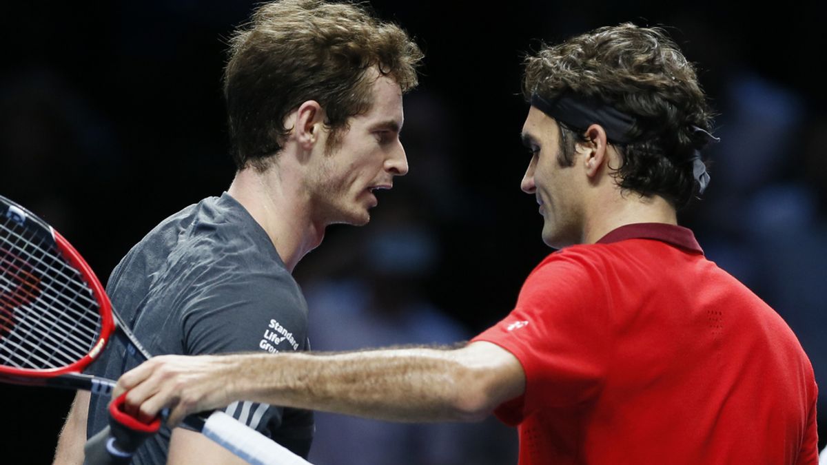 Roger Federer y Andy Murray