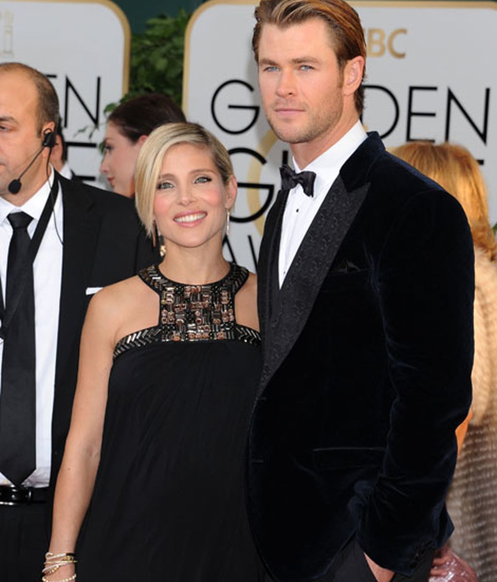 Elsa Pataky, junto a su marido Chris Hemsworth, luce un elegante Paul K
