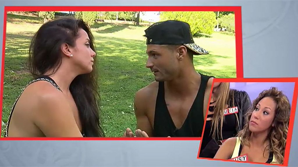 Samira, a Ángel: "Todavía no te puede como mi novio"