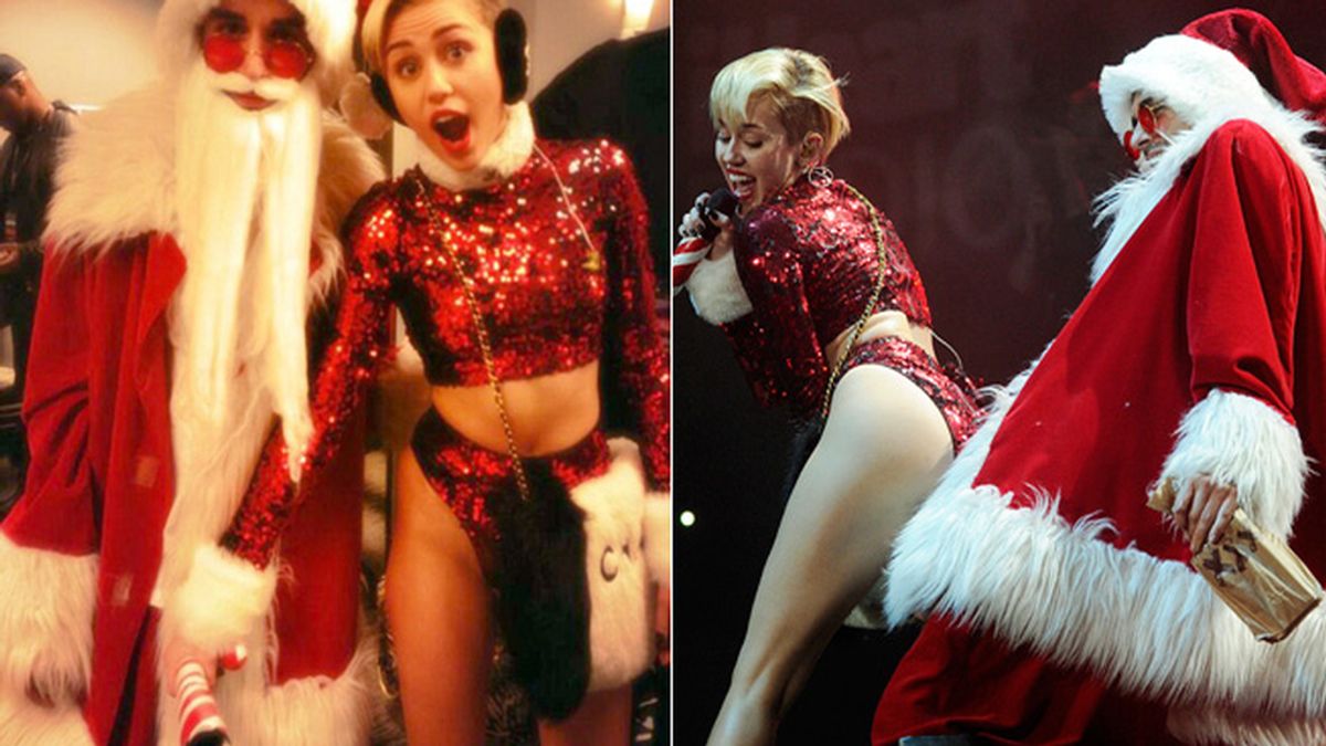 Miley Cyrus lo da todo en el concierto de 'KIIS Fm' en Los Angeles