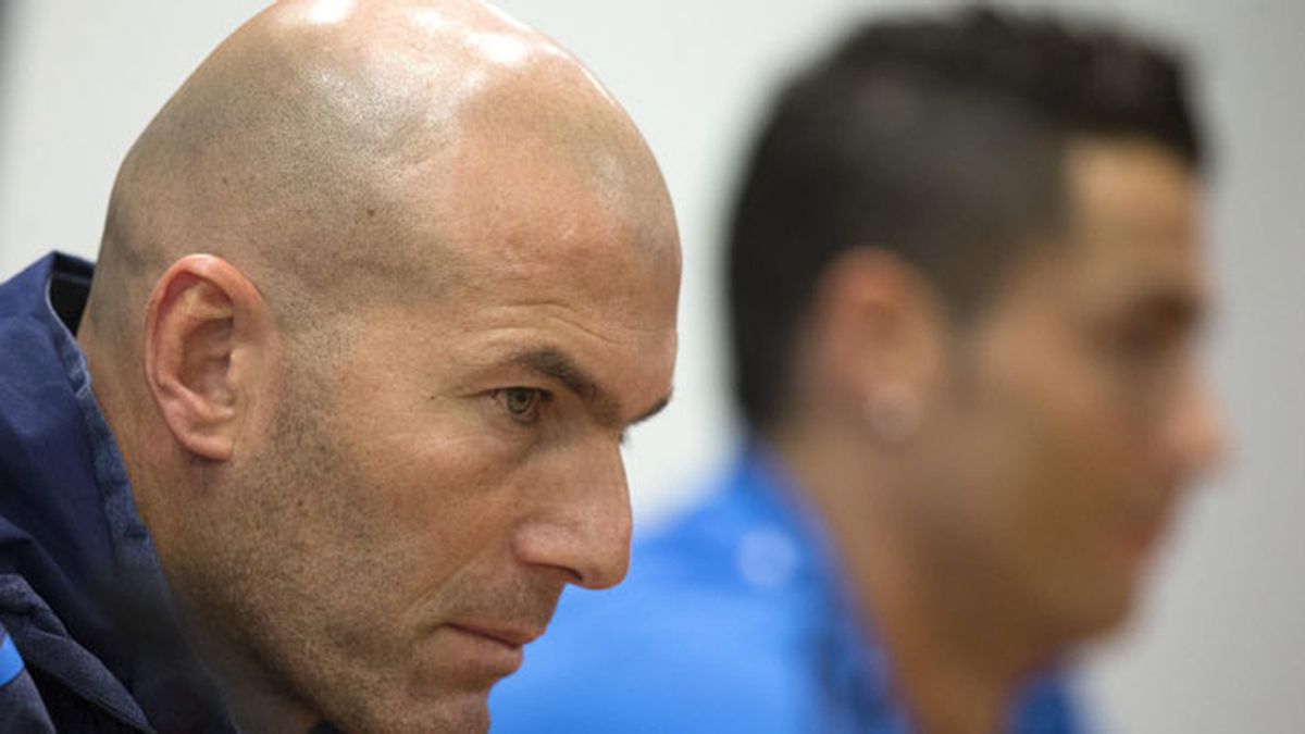 Entrenador del Real Madrid, Zinedine Zidane