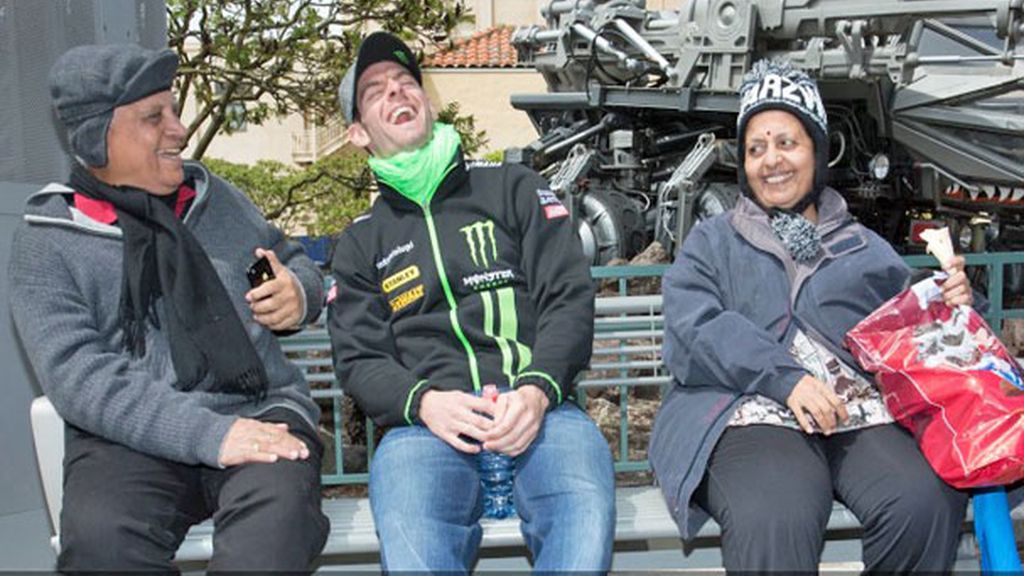 Momentos de relax antes de las carreras de Le Mans