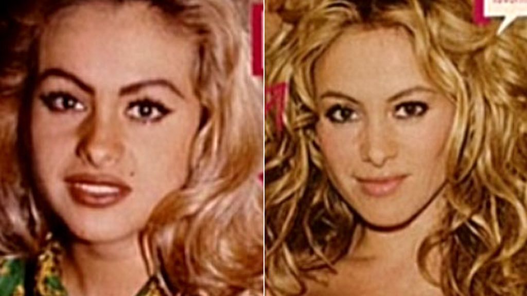 La transformación de las famosas