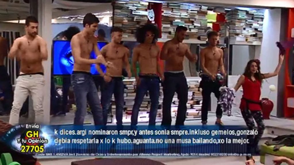 El baile más sexy de los chicos de 'GH'
