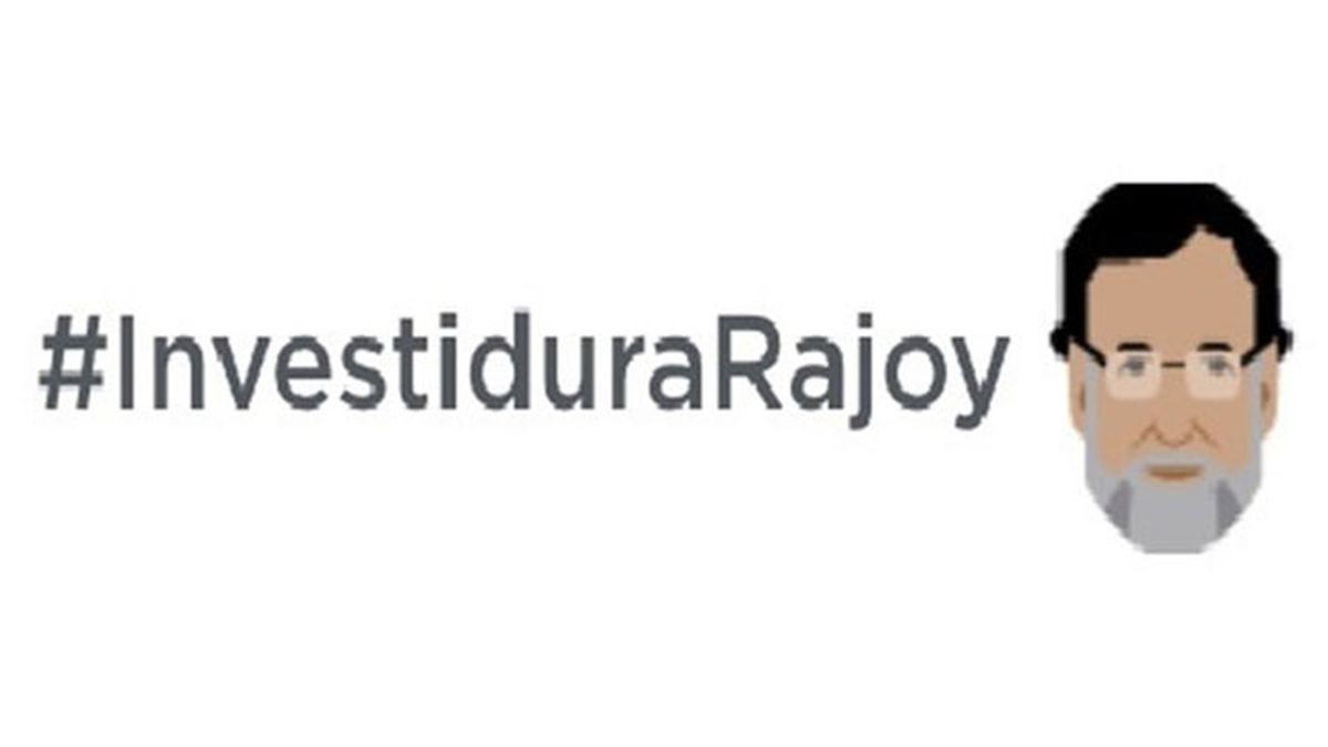 Twitter activa un nuevo 'emoji' con la cara de Rajoy para la sesión de investidura