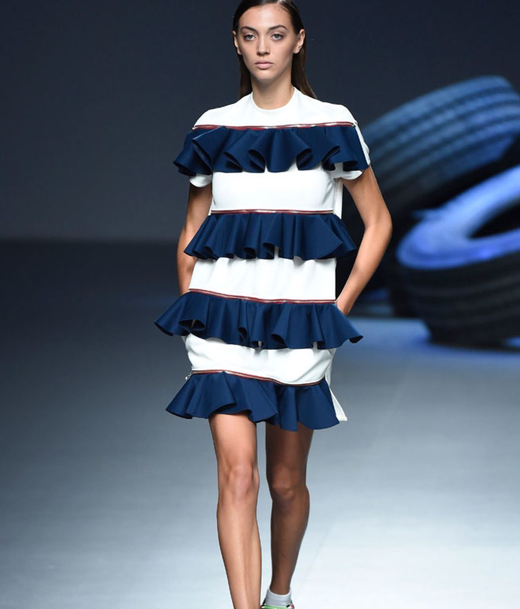 Bimba abrió y cerró el desfile del malagueño