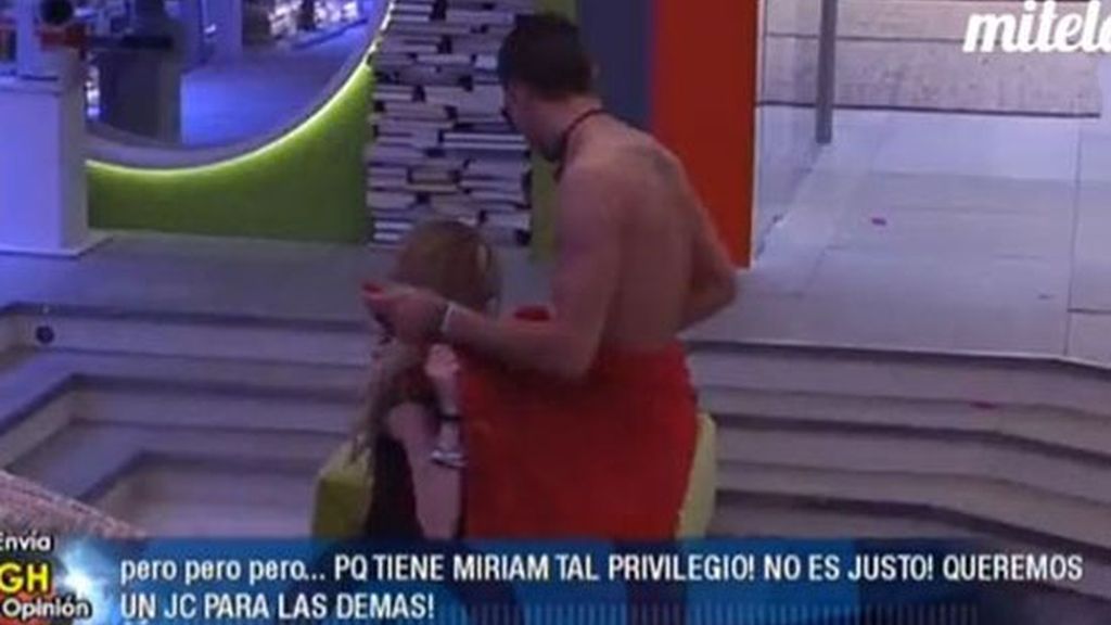 Miriam, desatada en su despedida de soltera