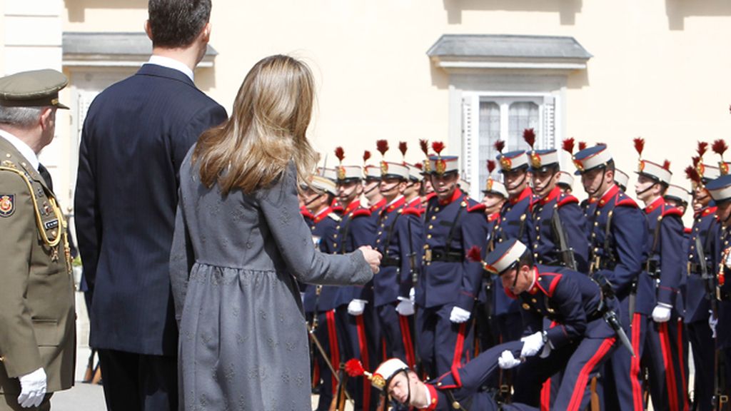 El Príncipe Carlos y su esposa Camilla, en España