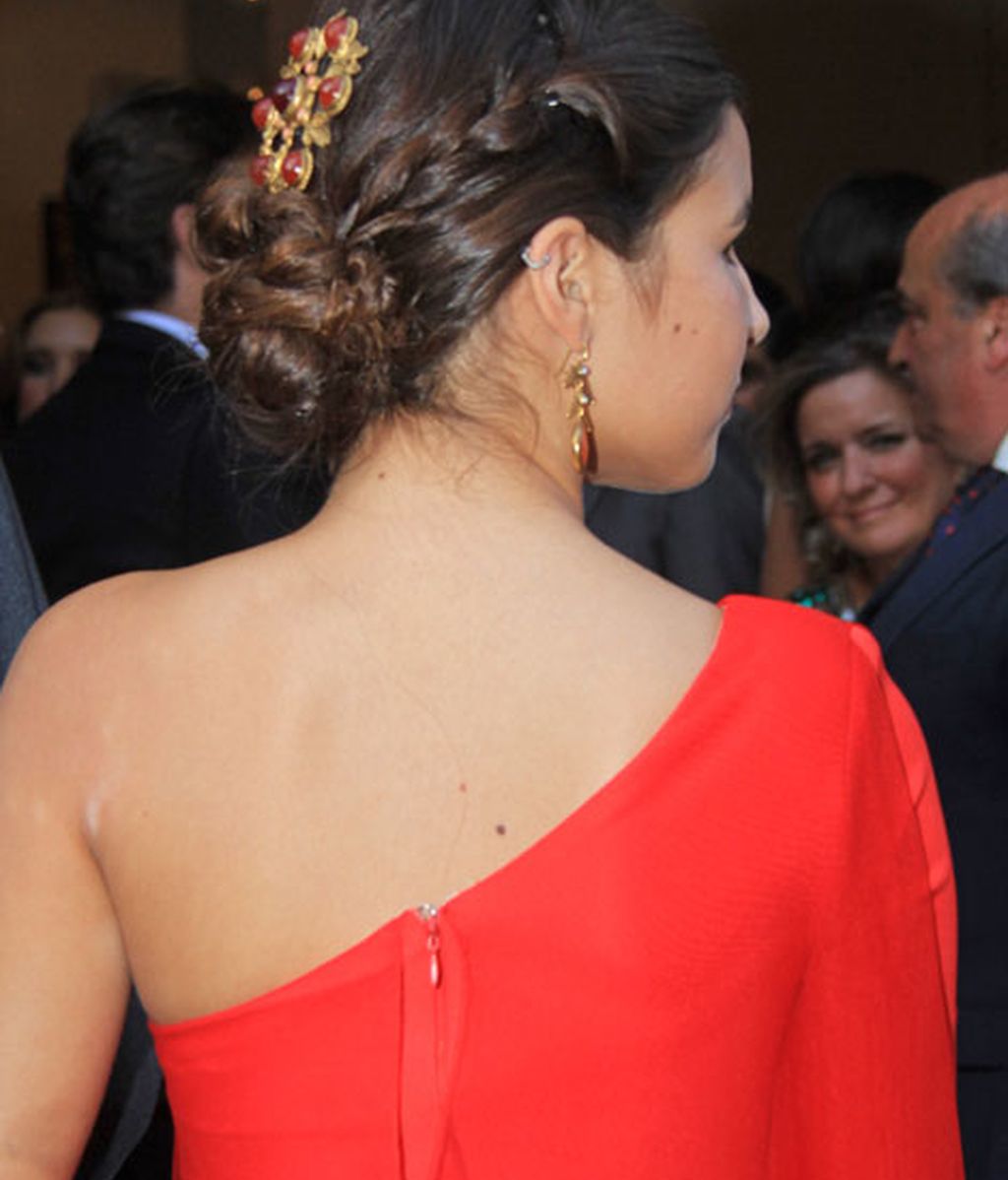 Así ha sido el vestido de Lourdes Montes en su segunda boda con Fran Rivera