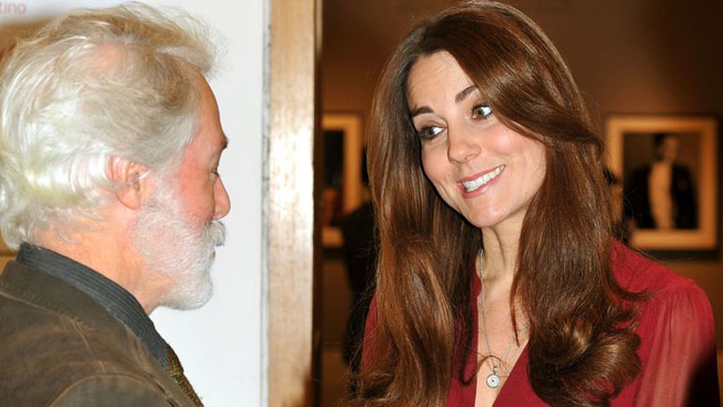 Kate Middleton, hecha un cuadro