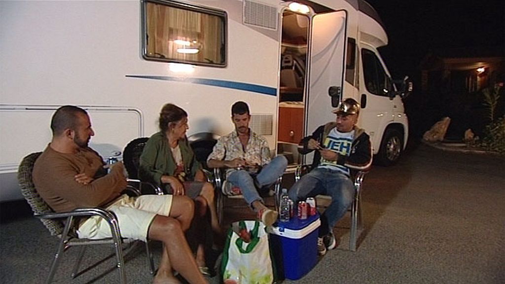 Pedriño y Ángel disfrutan de la noche marbellí