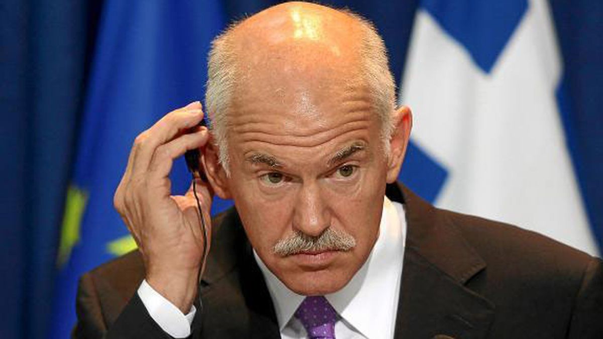 El primer ministro griego Yorgos Papandreu